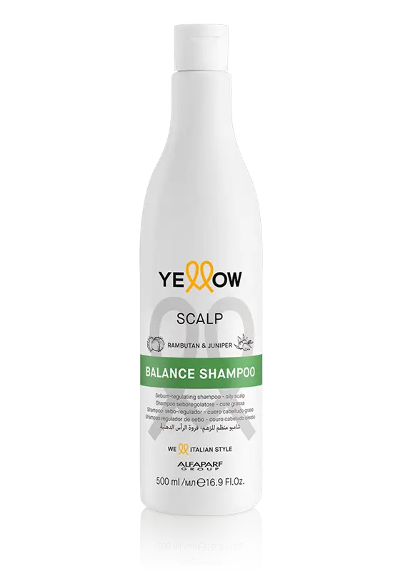 Шампунь против жирности волос Yellow Scalp Balance Shampoo балансирующий 500 мл