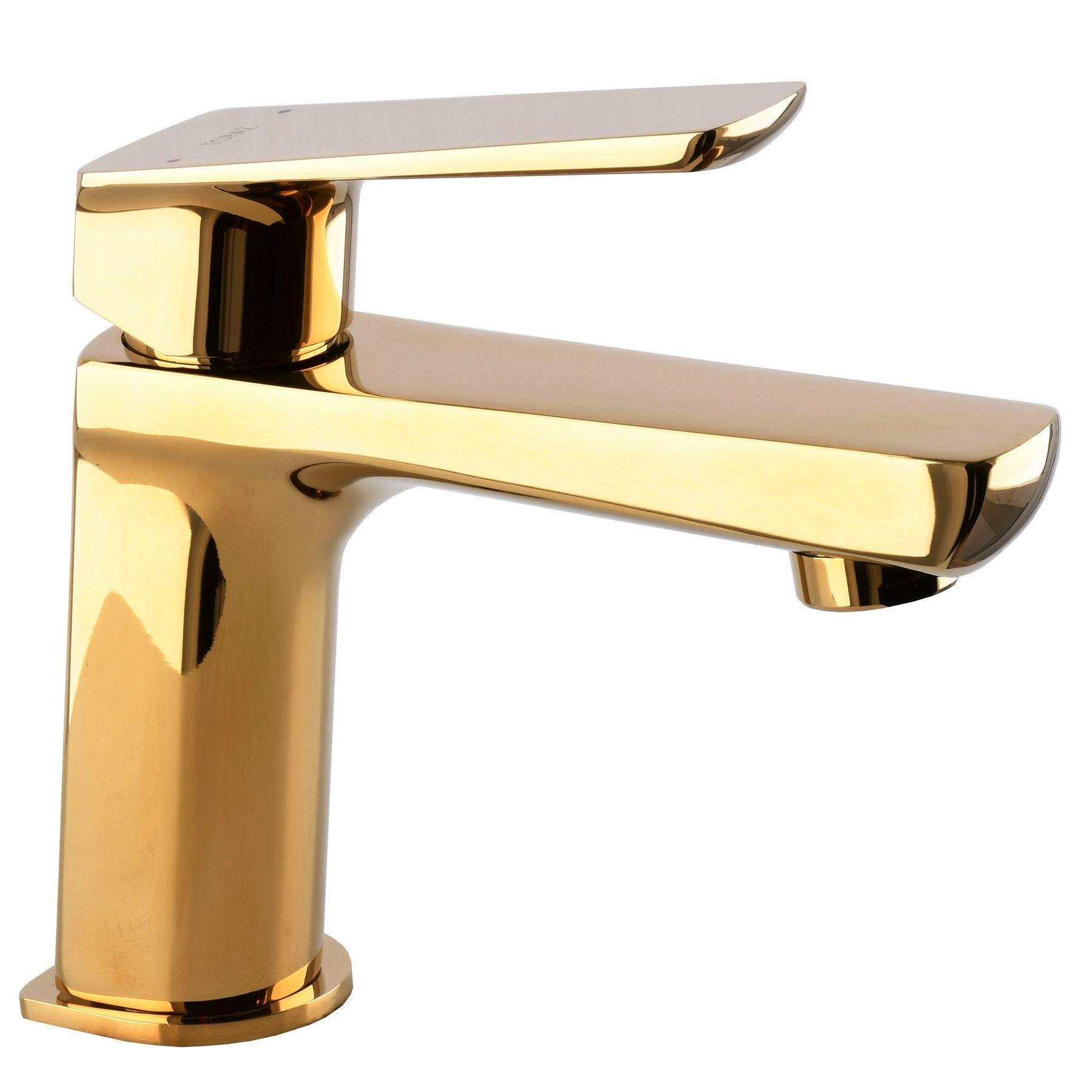 Змішувач для умивальника Topaz LEXI TL- 21201-H57-AU Золотий