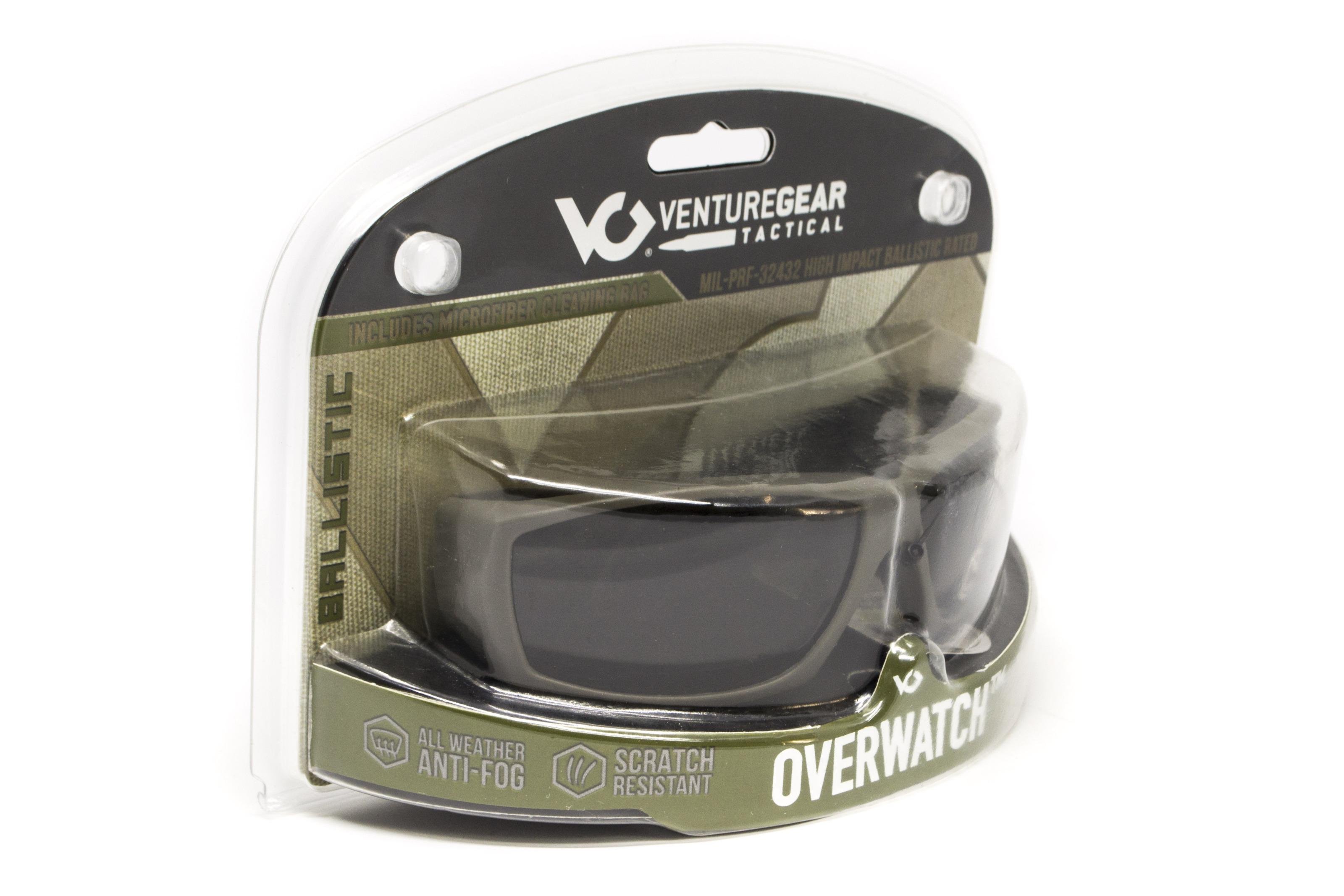 Окуляри захисні відкриті Venture Gear Tactical OverWatch Anti-Fog Green/Bronze - фото 10