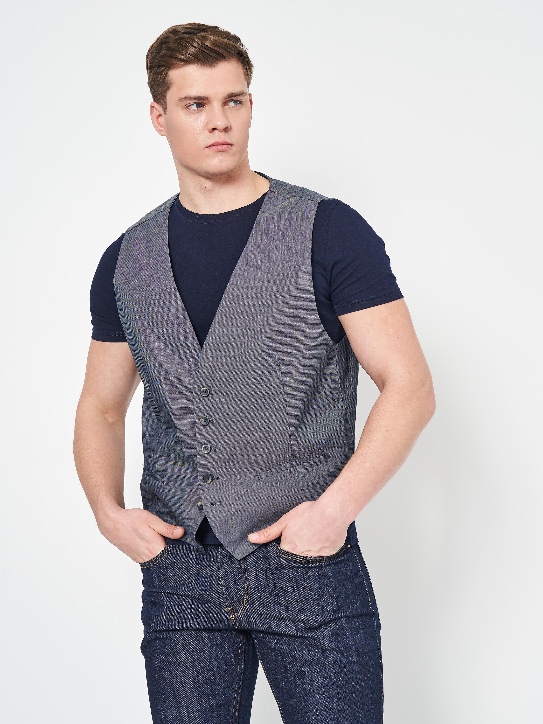 Жилет C&A XXL Темно-синій меланж (2091664)