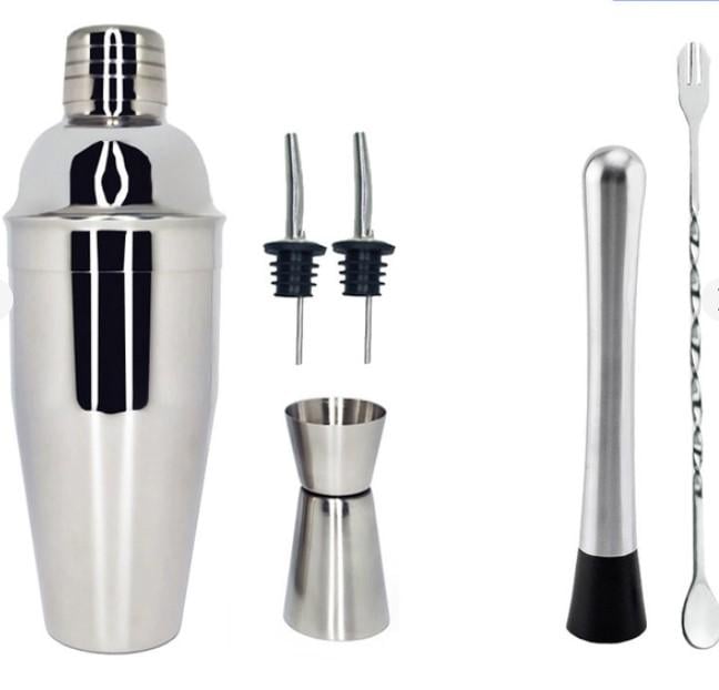 Набір коктейльних шейкерів 6 пр. (AWN-00022) Набір коктейльних шейкерів 6 пр. (AWN-00022)