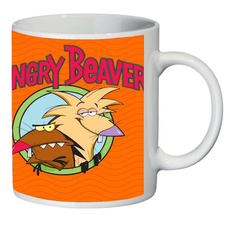 Чашка с принтом Крутые бобры 003 (2356728198)