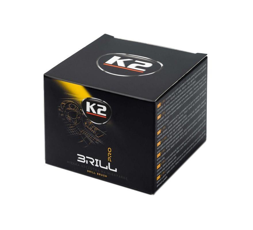 Щітка на дриль для чищення K2 Brill PRO 10 см (2510674268) - фото 2 Щітка на дриль для чищення K2 Brill PRO 10 см (2510674268) - фото 2