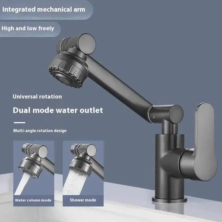 Змішувач складаний Water Tap для раковини (26491674) - фото 7 Змішувач складаний Water Tap для раковини (26491674) - фото 7