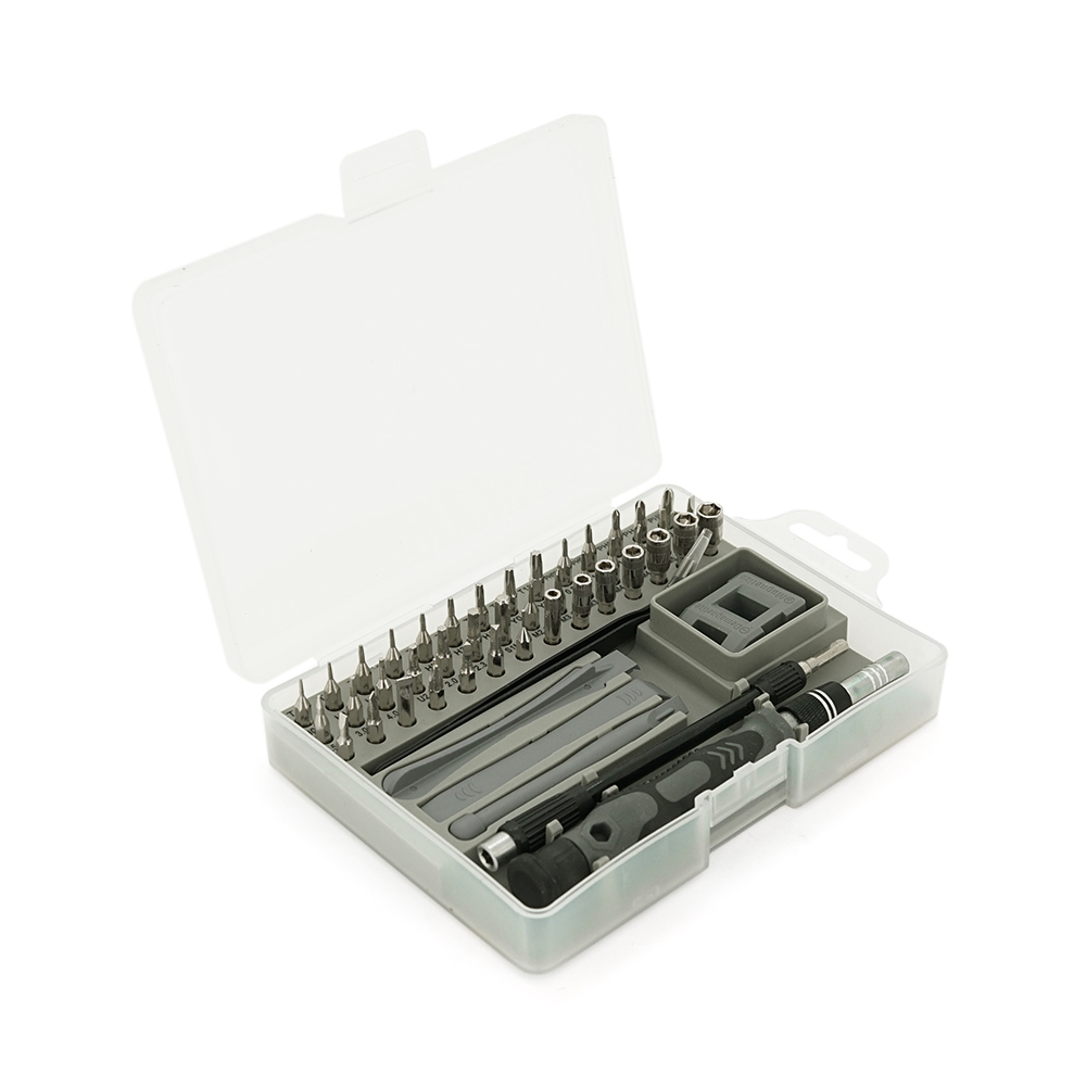 Отвертка с набором насадок и головок 52-in-1 длина держателя 88 мм (YUT_V7429)