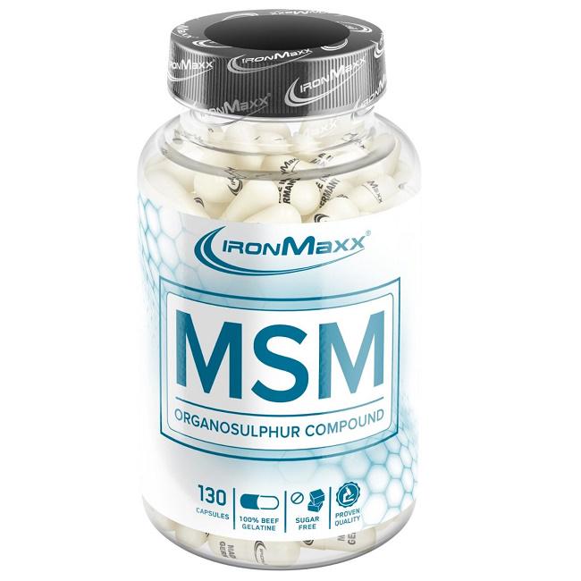 Хондропротектор для спорта IronMaxx MSM 130 Caps