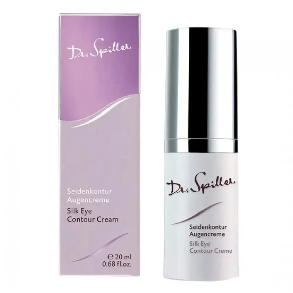 Крем для кожи вокруг глаз с протеинами шелка Dr. Spiller Silk Eye Contour Cream 20 мл Крем для кожи вокруг глаз с протеинами шелка Dr. Spiller Silk Eye Contour Cream 20 мл