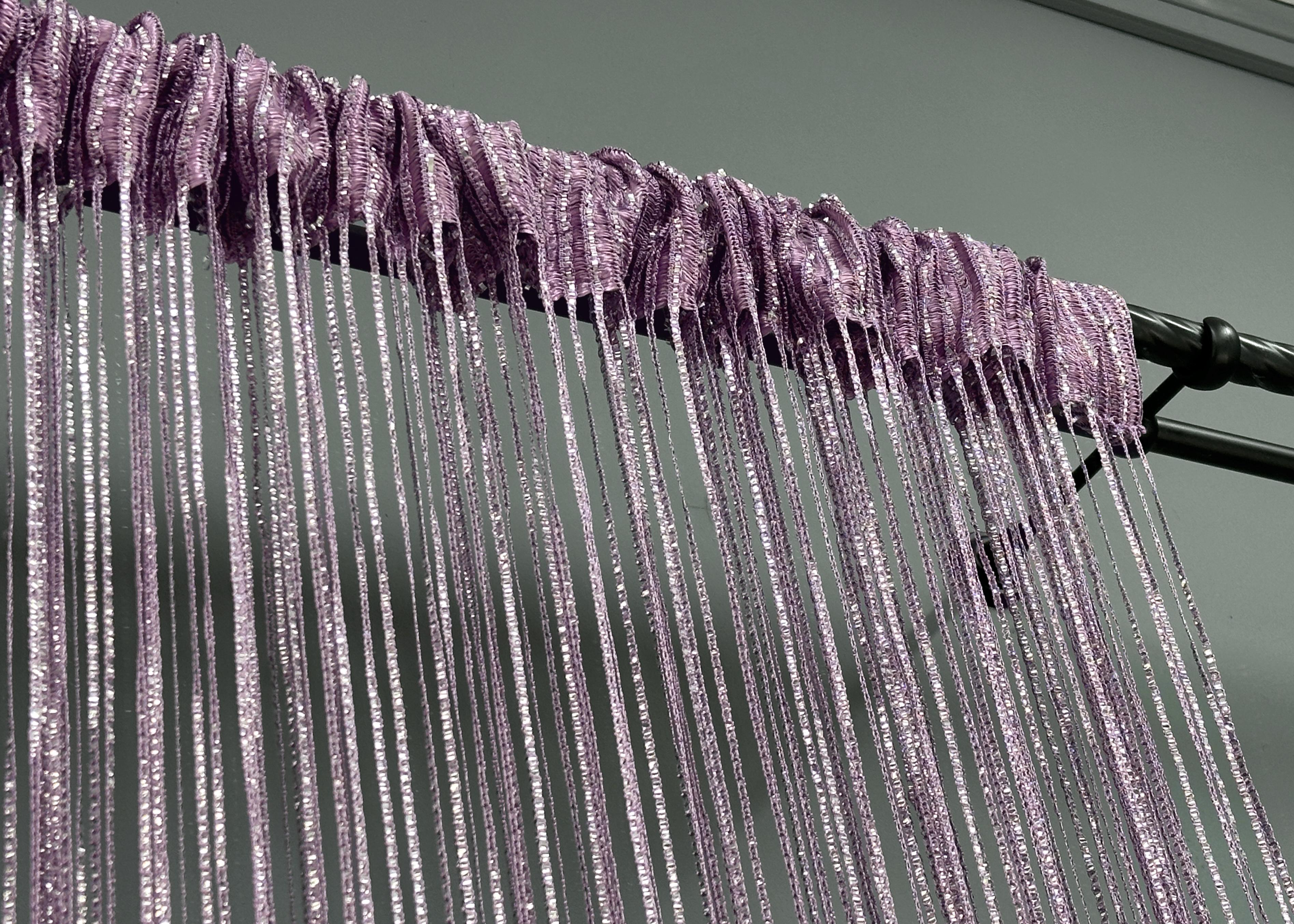 Штори-нитки Rovi Premium з люрексом 300х300 см Ліловий (61-112) - фото 8