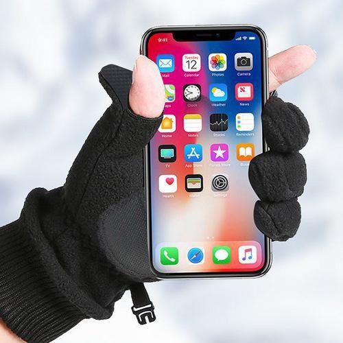 Рукавички зимові STORM N702 сенсор/водовідштовхувальні/антиковзні фліс р. 8/M Чорний - фото 4 Рукавички зимові STORM N702 сенсор/водовідштовхувальні/антиковзні фліс р. 8/M Чорний - фото 4