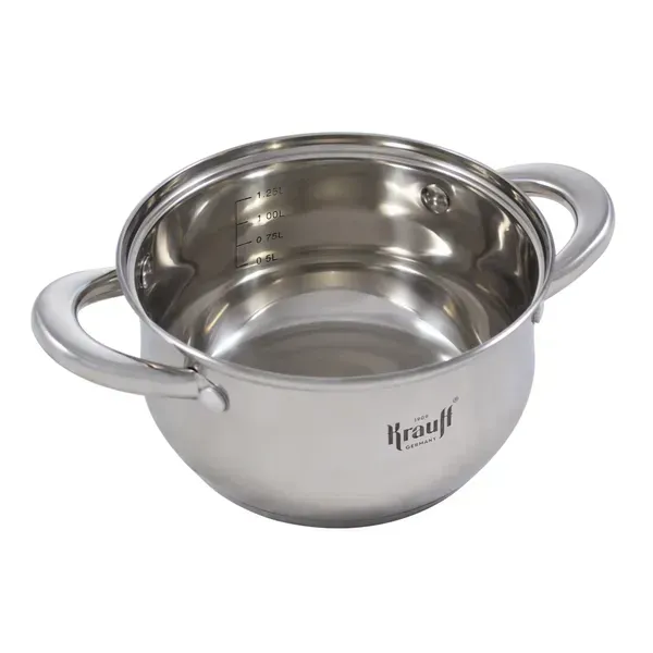 Набор посуды Krauff Steil со сковородой Wok 28 см 9 пр. (26246206) - фото 2 Набор посуды Krauff Steil со сковородой Wok 28 см 9 пр. (26246206) - фото 2