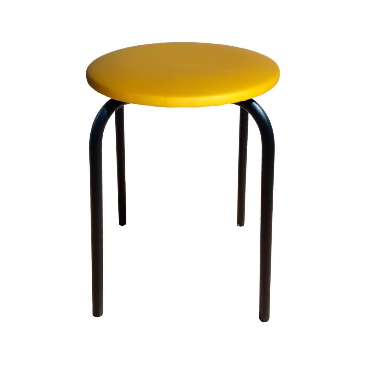 Табурет для кухни Чико кожзаменитель Желтый/Черный (U27042-04)