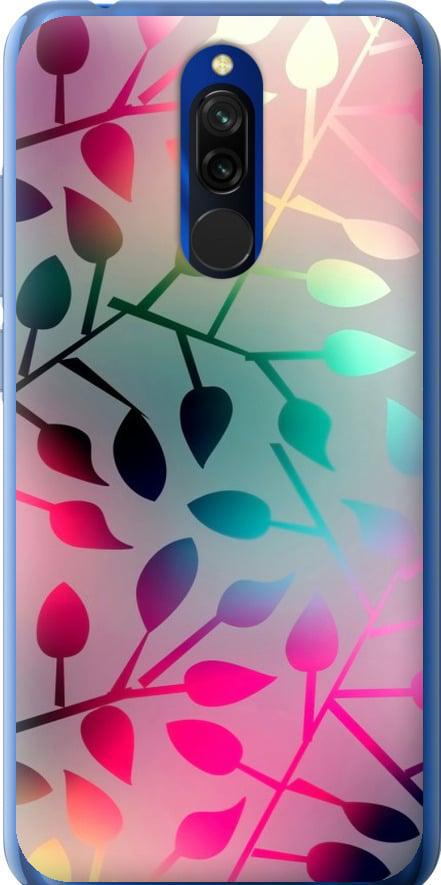 Чехол на Xiaomi Redmi 8 Листья (2235t-1806-42517)