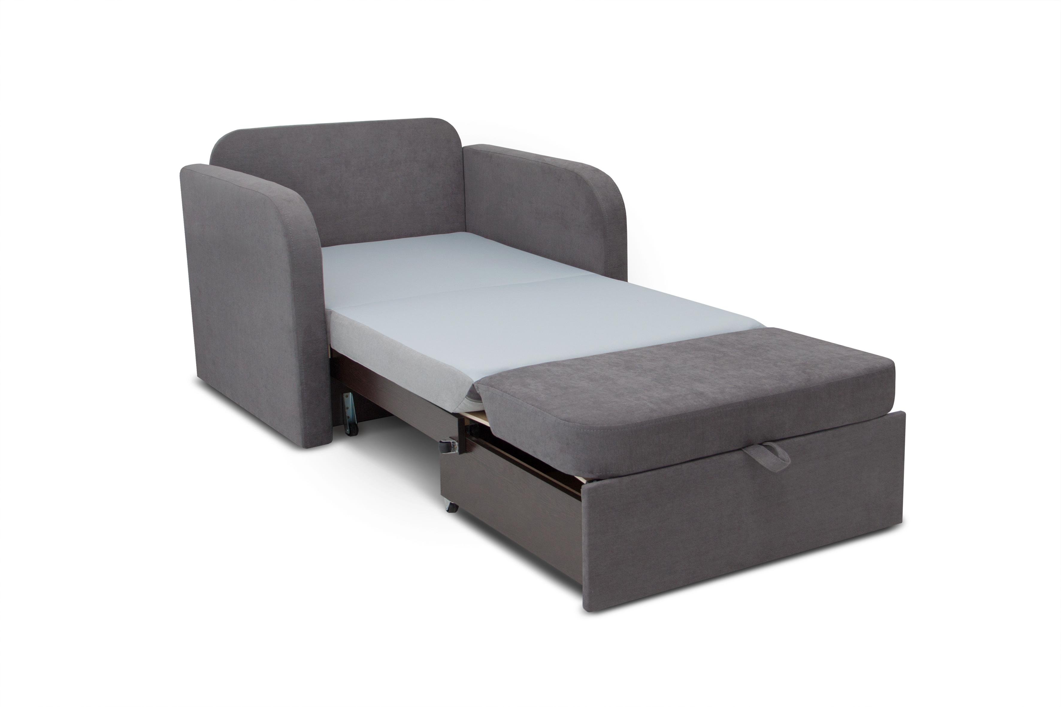 Диван розкладний Comfort Line Карлсон 0,8 Аляска 97/08 Сірий/Світло-сірий - фото 3 Диван розкладний Comfort Line Карлсон 0,8 Аляска 97/08 Сірий/Світло-сірий - фото 3