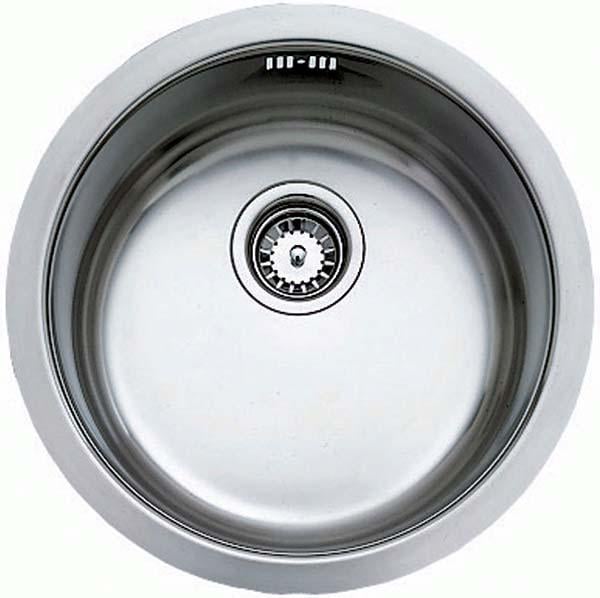 Мойка для кухни Platinum Handmade круглая нержавеющая сталь 420x420