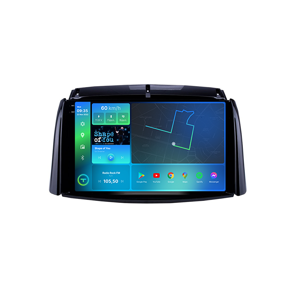 Автомагнитола штатная Torssen 2K F9232 для Renault Koleos 09-16 4G/Carplay/DSP 2/32 GB 9" (202301845)