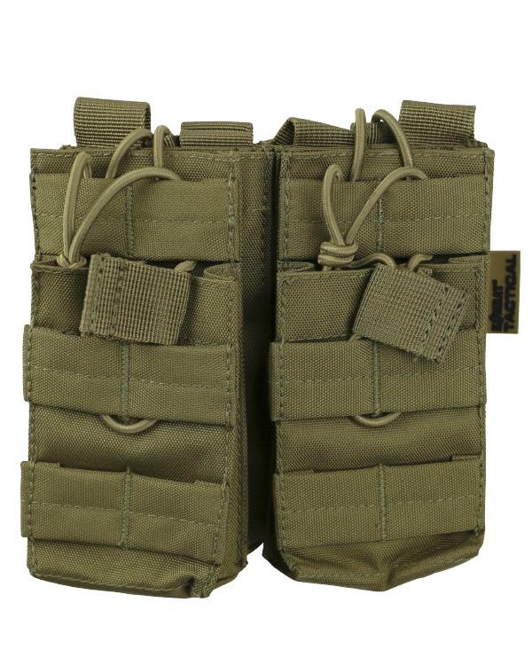 Подсумок под магазины Kombat Uk Double DUO Mag Pouch (kb-ddmp-coy yavs L)