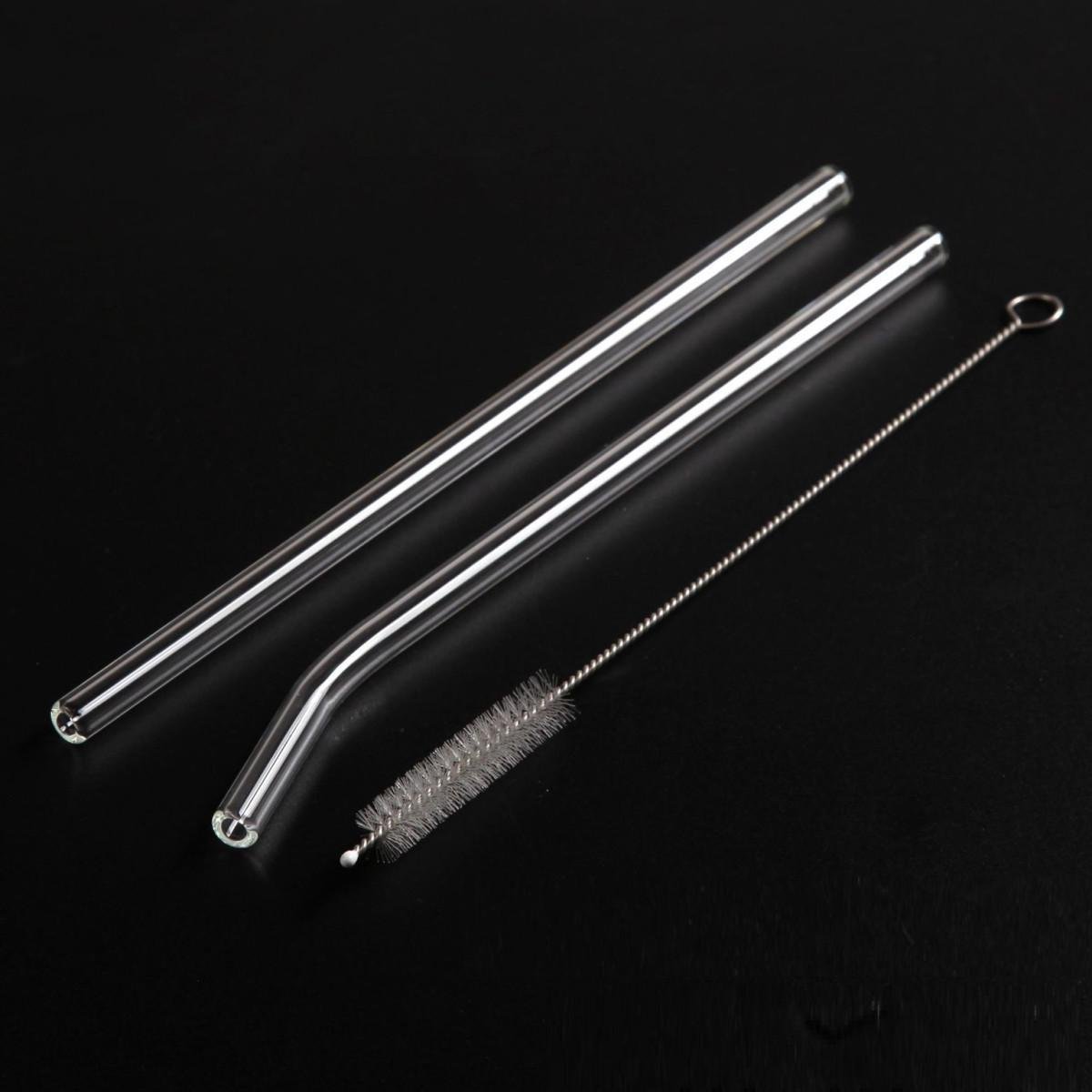 Набор трубочек с ершиком для коктейлей 18557 3 пр. (5011259) Набор трубочек с ершиком для коктейлей 18557 3 пр. (5011259)