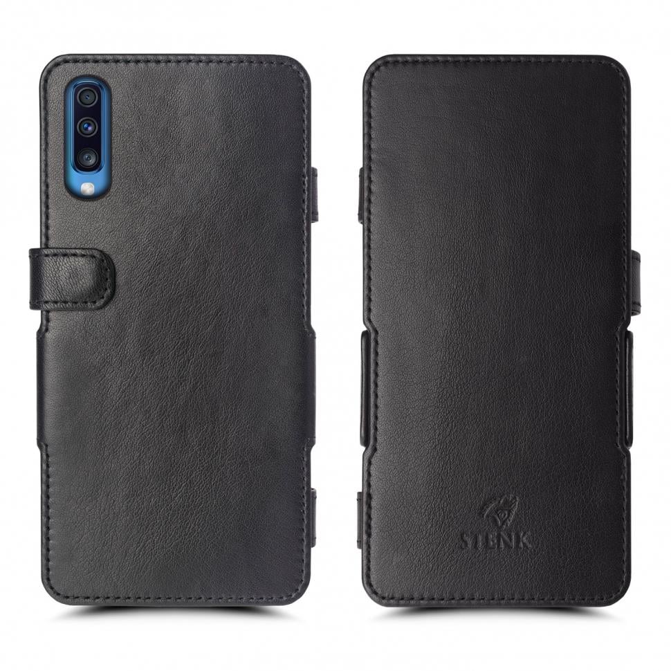 Чехол книжка Stenk Prime для Samsung Galaxy A70 Черный (63508)