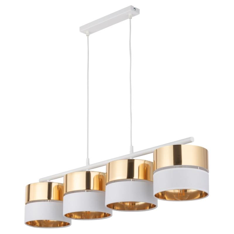 Люстра TK Lighting 4775 Hilton 4 White/Gold (14163330)