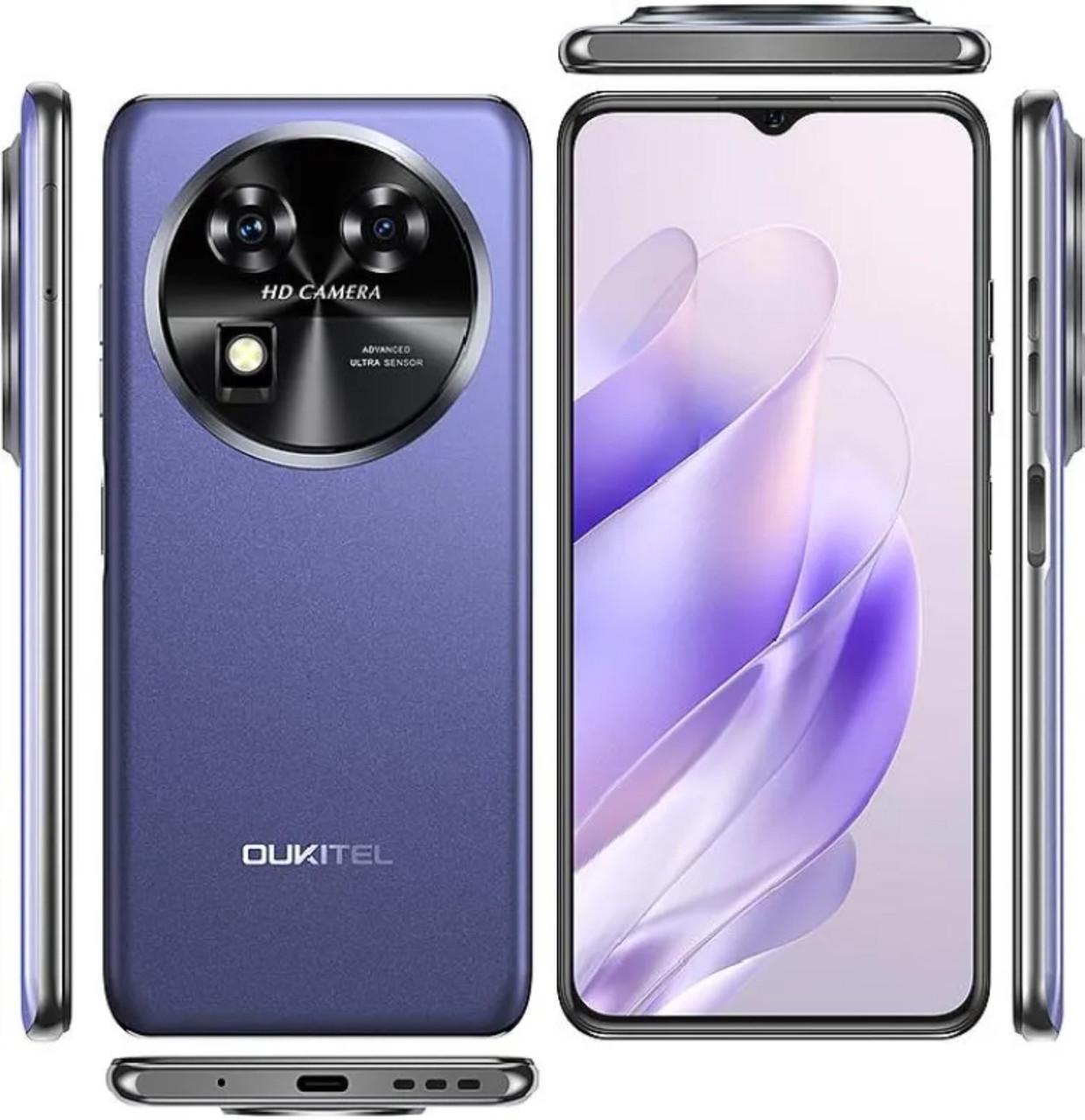 Смартфон Oukitel C37 6/256 Гб Global Version Purple - фото 7