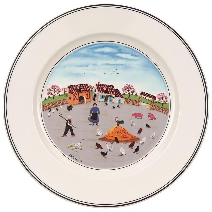 Тарілка для сніданку Villeroy&Boch Курінний двір Design Naif 21 см (2427972)