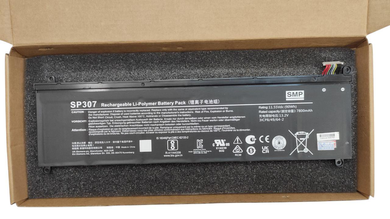 Акумулятор для Siemens Simatic Programmer CNC System SP307 7800 mAh 90 Wh (32616544)