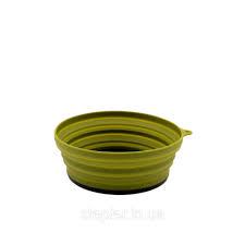 Тарелка Tramp анодованая с пластиковым дном 550 мл (1042-TRC-123-oliva)