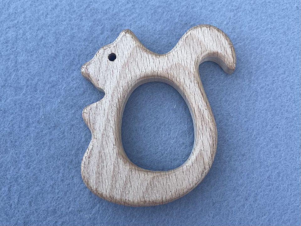 Грызунок деревянный Белочка