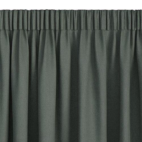 Занавеска 140x300 см полиэстер 1 шт. Зеленый