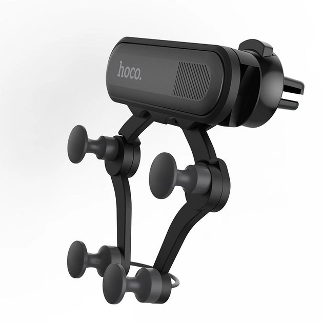 Держатель для телефона автомобильный Hoco CA51 Air outlet gravity in - car holder Black (526745)