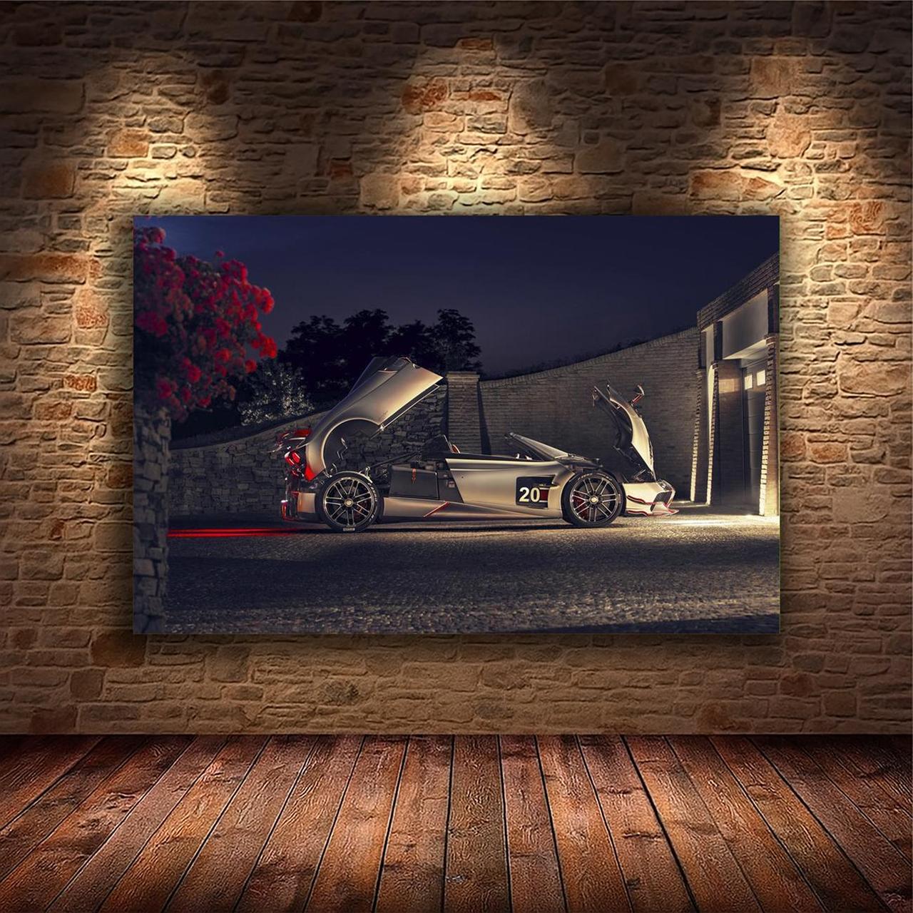 Картина на холсте Спортивный автомобиль 35x55 см (M219)