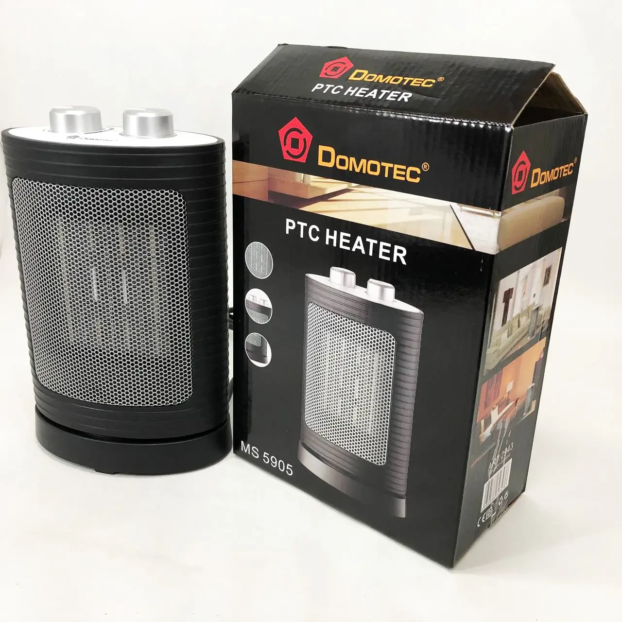 Тепловентилятор электрический Domotec MS-5905 H0001 1500 Вт (2943) - фото 6