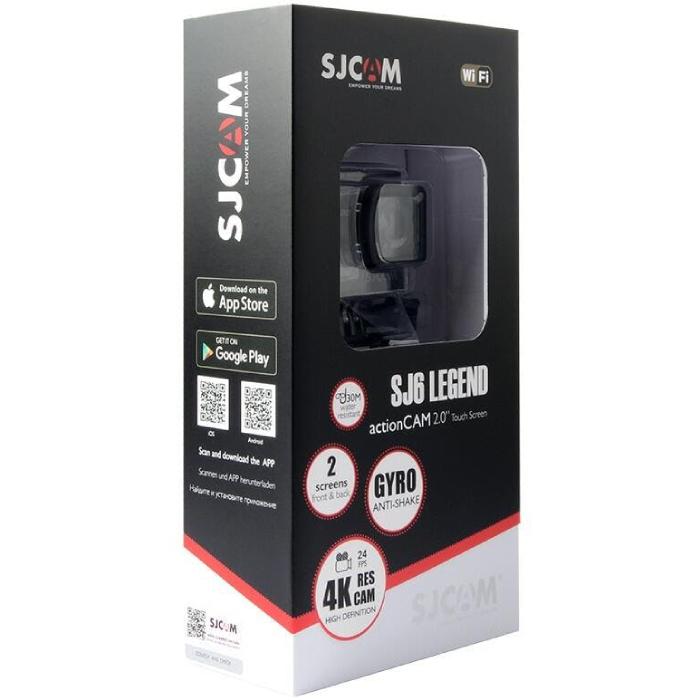 Екшн-камера SJCAM SJ6 legend 3840x2160 4K 1000 mAh Black (6972476166112) - фото 4 Екшн-камера SJCAM SJ6 legend 3840x2160 4K 1000 mAh Black (6972476166112) - фото 4