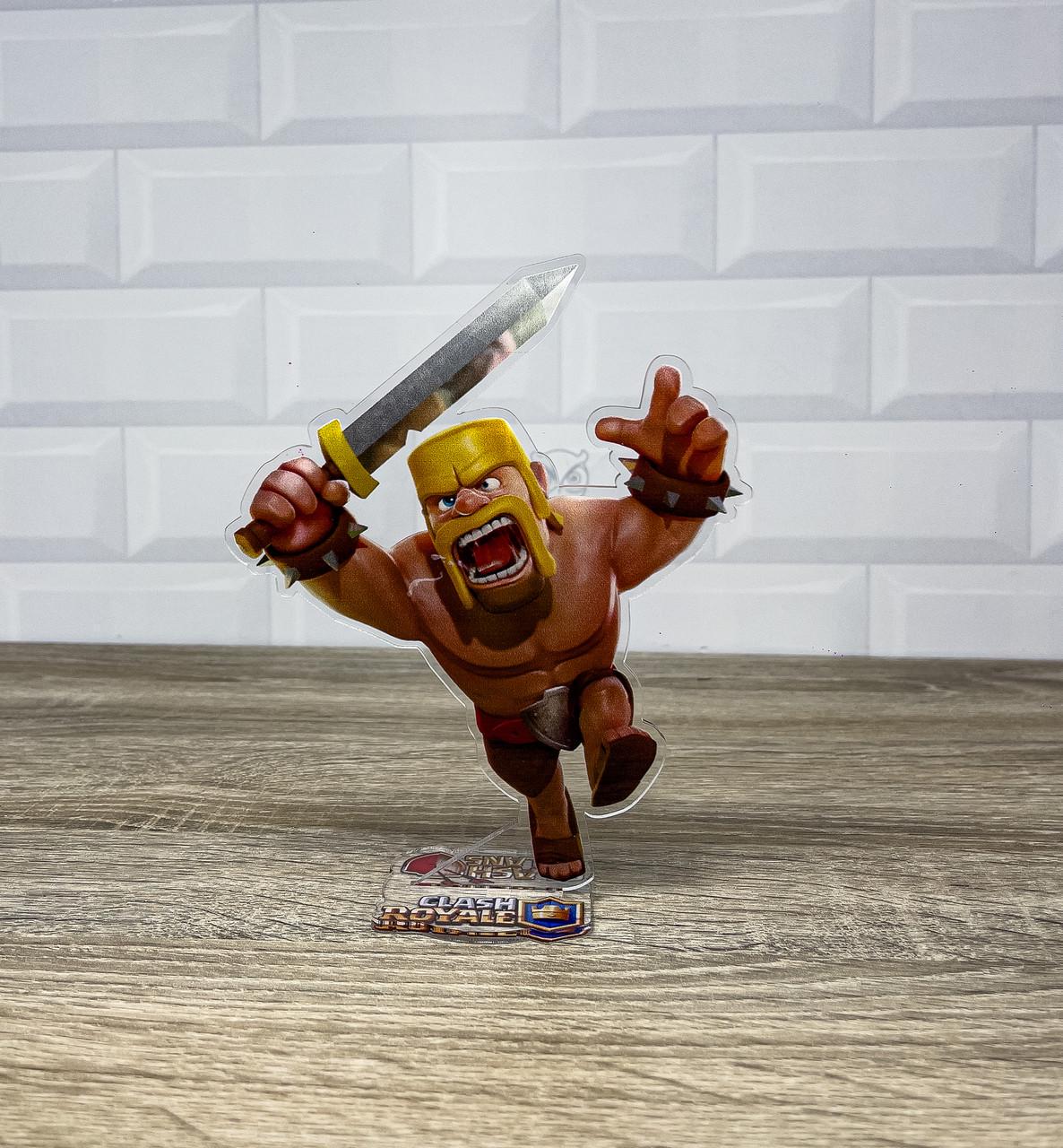 Фигурка коллекционная акриловая Clash of Clans Clash Royale Персонаж Варвар 2 15 см (2123763992) Фигурка коллекционная акриловая Clash of Clans Clash Royale Персонаж Варвар 2 15 см (2123763992)