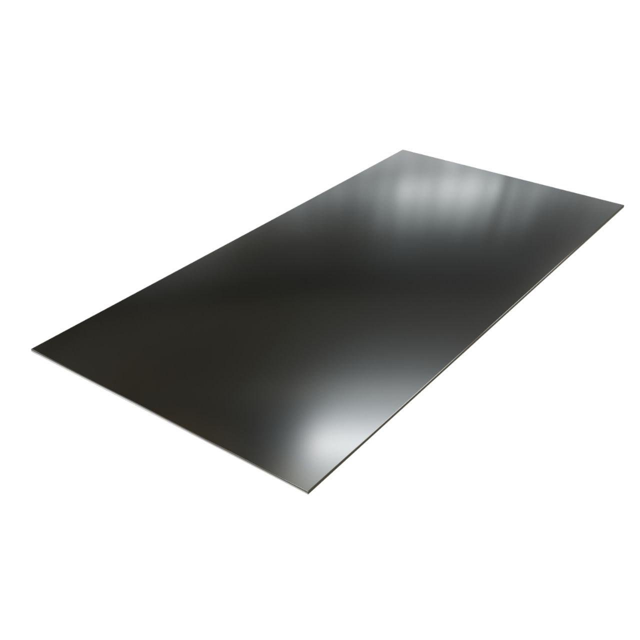 Лист нержавіючий гладкий AISI 304 4N шліфований 1000х500 товщина 1,2 мм харчовий (2640167521/К1647)