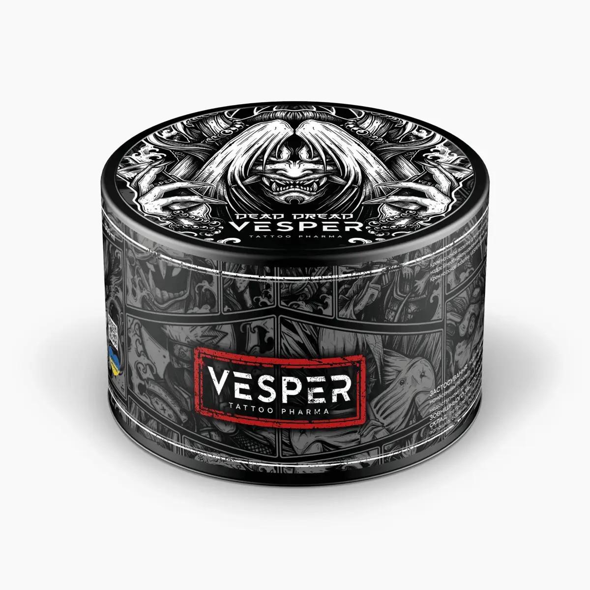 Вазелин для тату Vesper Tattoo Vaseline Bluberry Dead Dred 300 мл