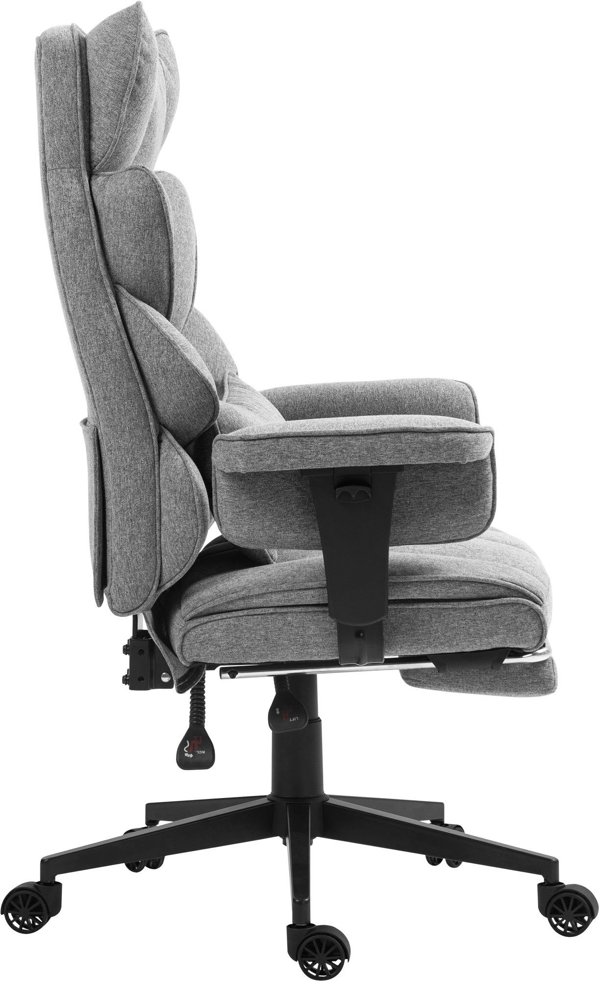 Офисное кресло GT Racer B-2511 Fabric Gray (1606) - фото 3