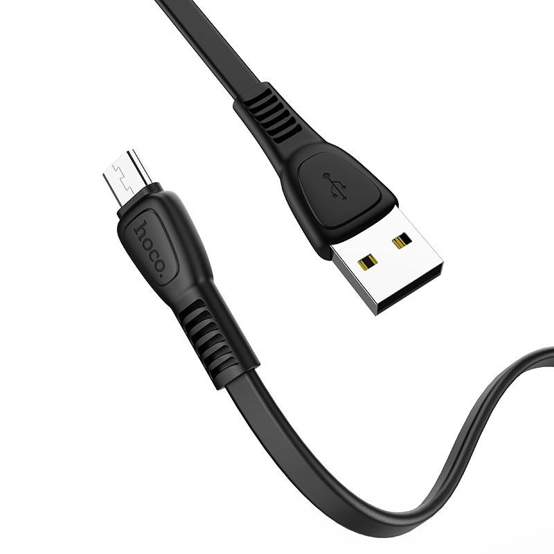 Кабель дата Hoco X40 Noah USB MicroUSB 1 м Black (00000038310_2) - фото 3 Кабель дата Hoco X40 Noah USB MicroUSB 1 м Black (00000038310_2) - фото 3