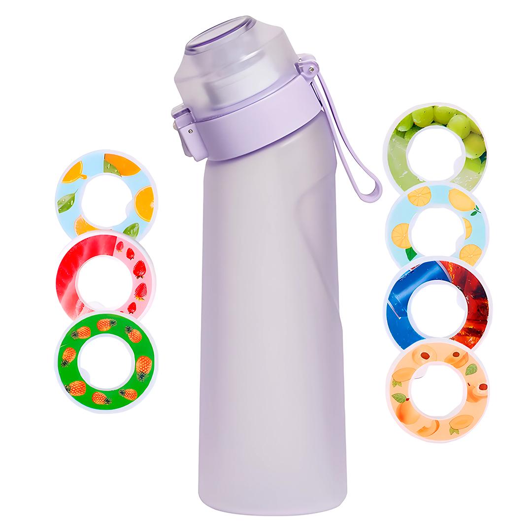 Пляшка спортивна змінює смак води з 7 капсулами 650 мл Фіолетовий (26868272) - фото 1 Пляшка спортивна змінює смак води з 7 капсулами 650 мл Фіолетовий (26868272) - фото 1