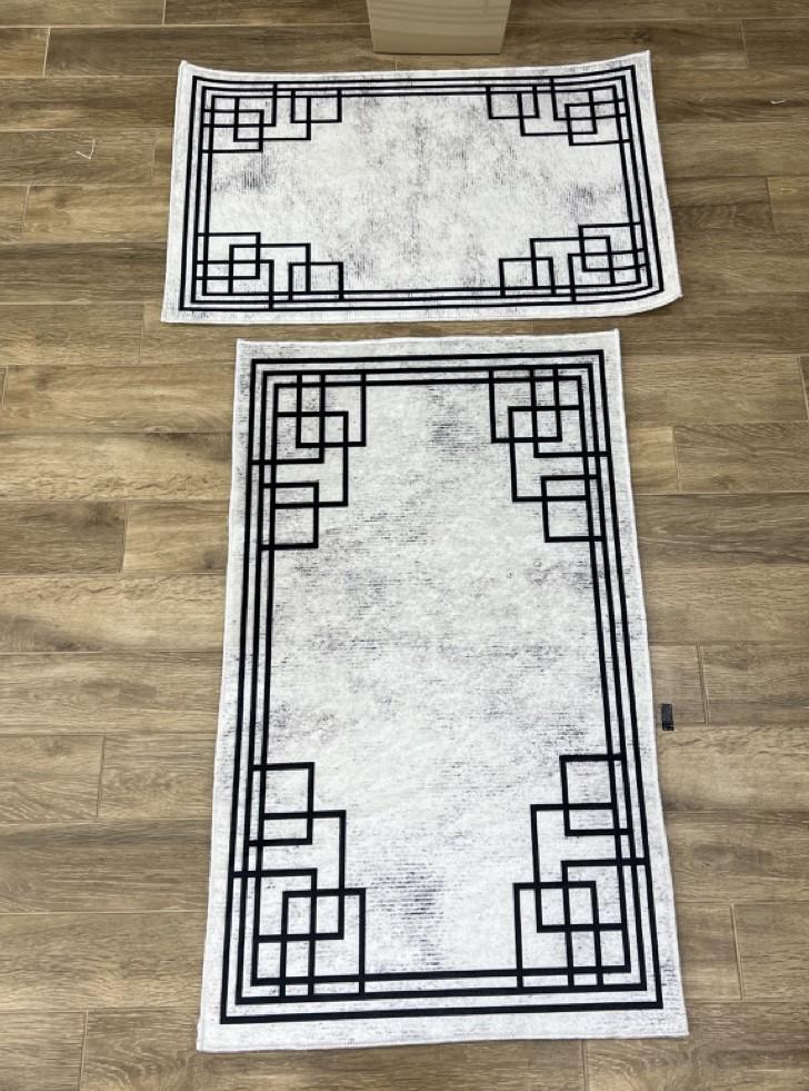 Набір килимів безворсові Gold Kilim на силіконовій основі з мікровелюру 50x80/60х100 см (1111)