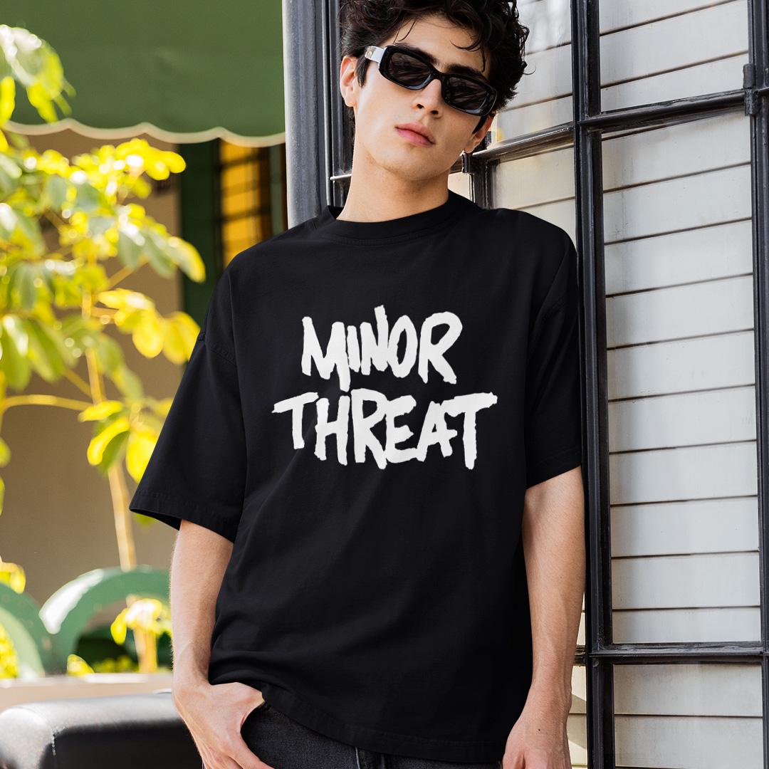 Футболка унисекс Minor Threat Logo XS Черный (0000015907)