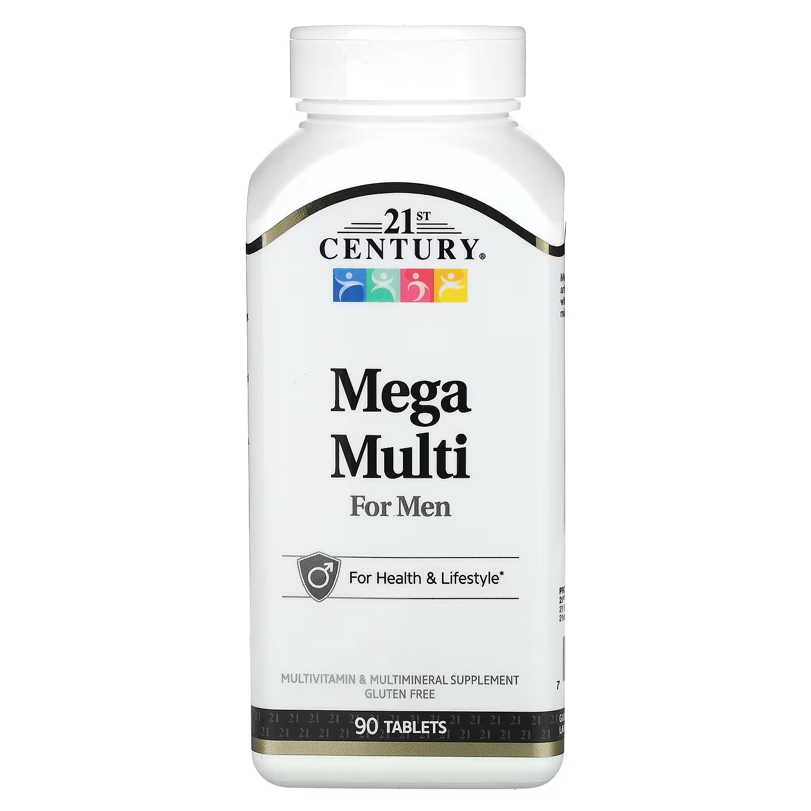 Мультивитамины для мужчин 21st Century Mega Multi 90 таблеток