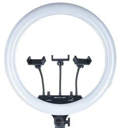 Кольцевая лампа светодиодная для фото с пультом управления (02394)