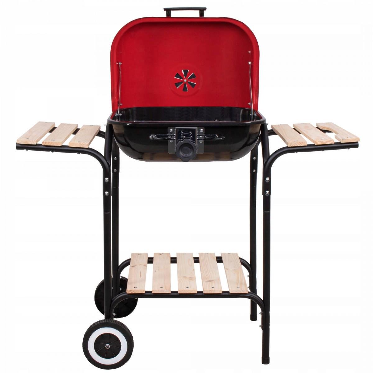 Гриль-барбекю садовий вугільний переносний Springos G0009