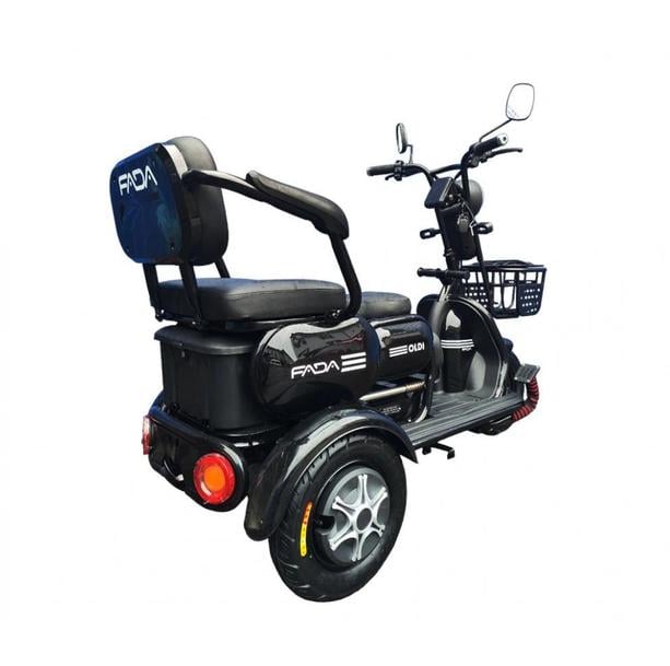 Электротрайк FADA OLDi MAX 1100W Черный - фото 3 Электротрайк FADA OLDi MAX 1100W Черный - фото 3