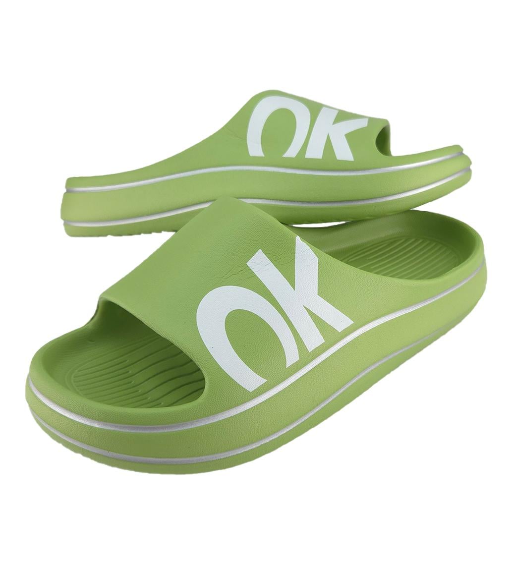 Шльопанці жіночі р. 39/40 25 см Зелений (862-16-1)