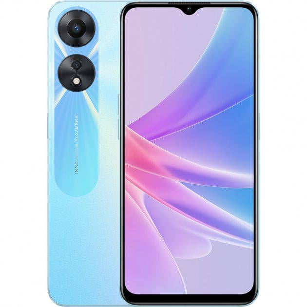 Смартфон Oppo A78 5G 8/128Gb Global Version Glowing Blue