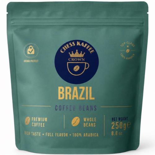 Кофе в зернах Chess Kaffee Brazil 250 г (37724491)