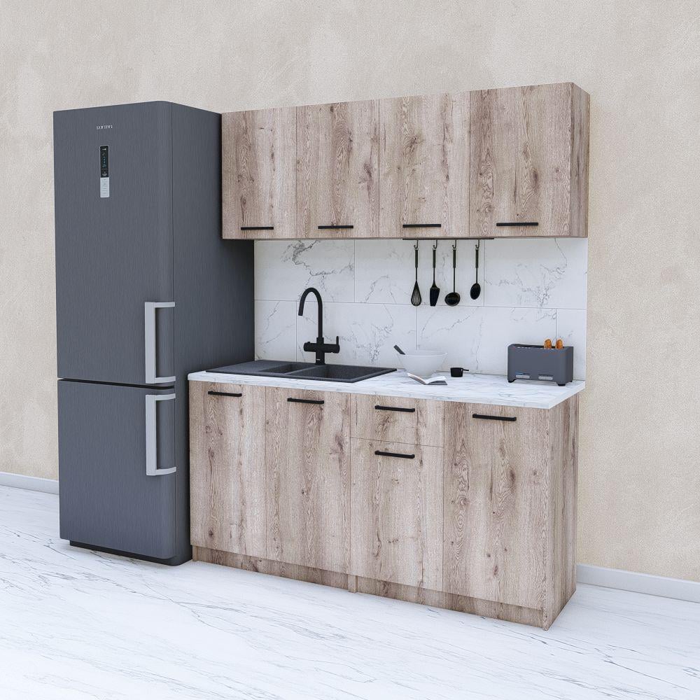 Кухня модульная готовая 1,6 м 160 см Аликанте (МП41а) - фото 1 Кухня модульная готовая 1,6 м 160 см Аликанте (МП41а) - фото 1