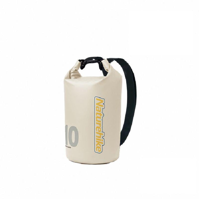 Гермомешок-рюкзак Naturehike CNK2300BS017 IPX6 водонепроницаемый 10 л Белый (697602392537)